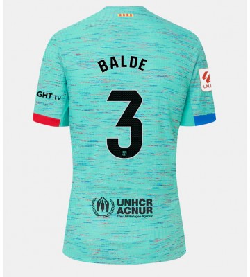 Barcelona Alejandro Balde #3 Replika Tredjetrøje Dame 2023-24 Kortærmet